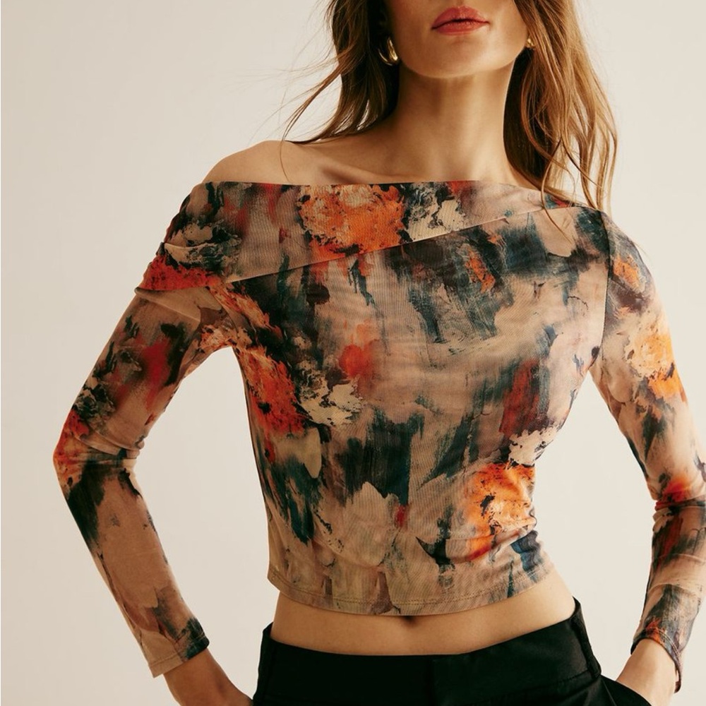 Asymmetrical Shoulder Top